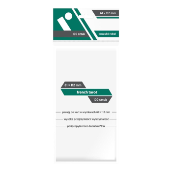 Koszulki French Tarot 61x112 (100sztuk) REBEL